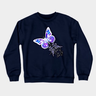 butterflies in flight Crewneck Sweatshirt